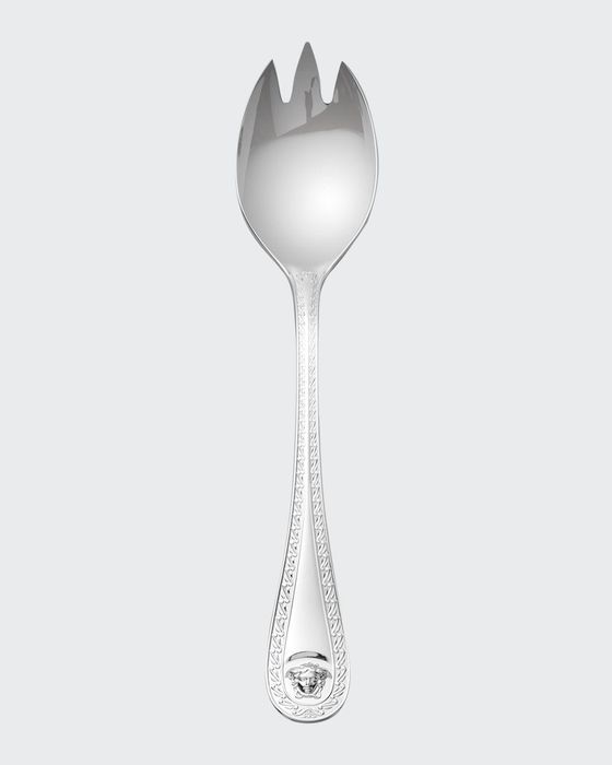 Medusa Silver-Plated Serving Fork