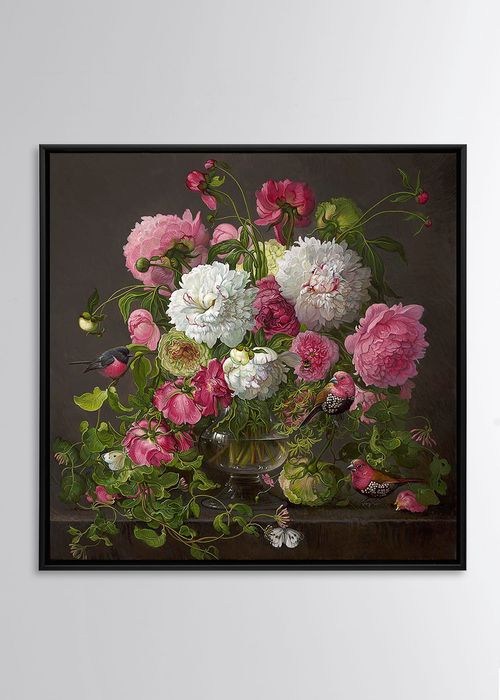 "Floral with Peonies" Limited Edition Giclee Canvas Wall Art