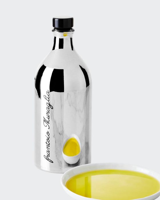 Olive Oil in Titanium Glass Bottle