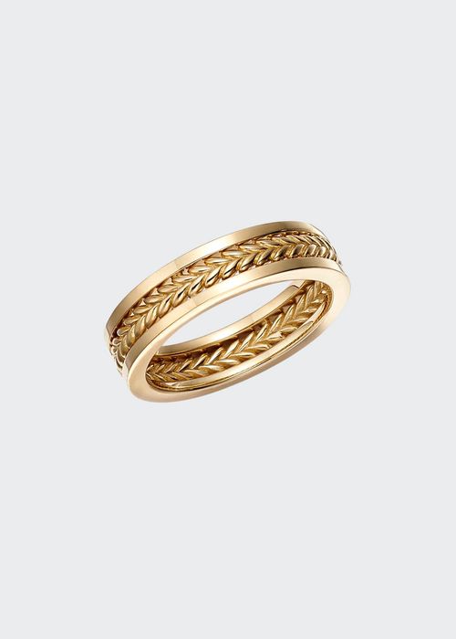 18k Gold Smitten Ring