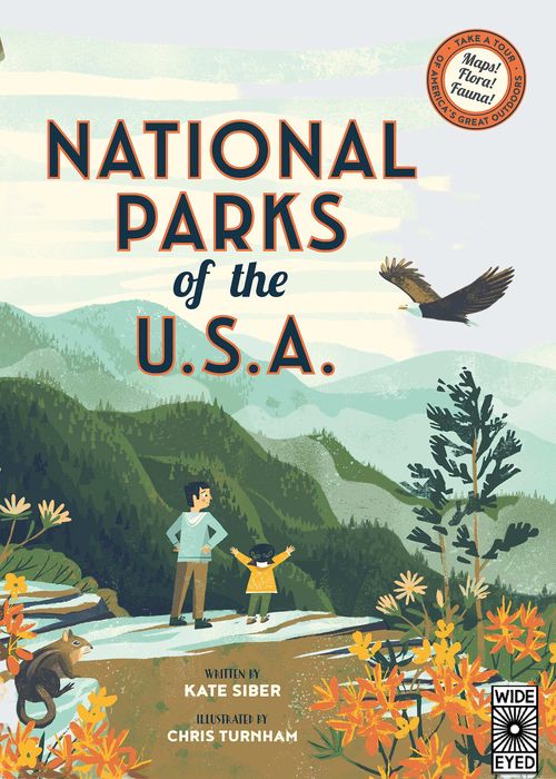 "National Parks of the USA" Book by Kate Siber & Chris Turnham