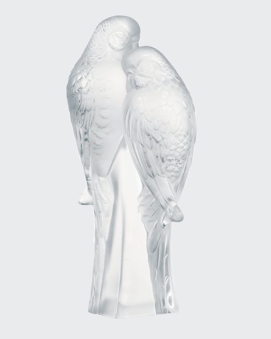Two Parakeets Figure