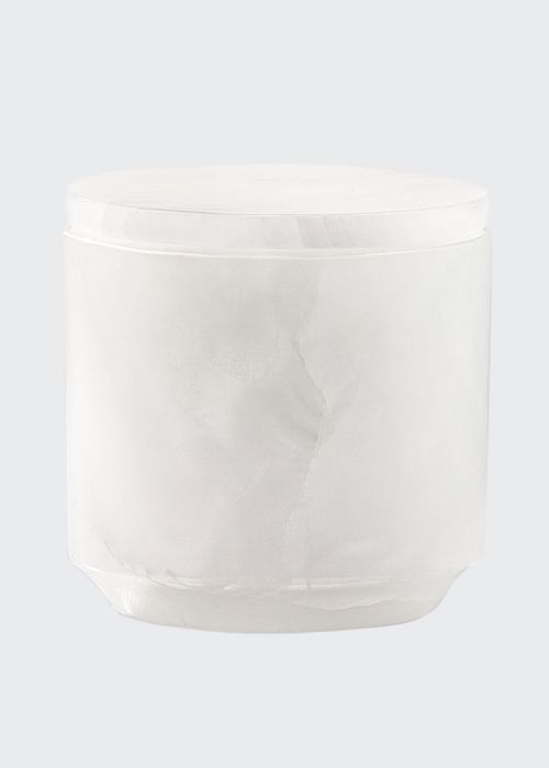 Hielo White Onyx Canister