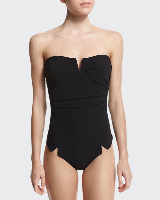 Serena Solid One-Piece Swimsuit