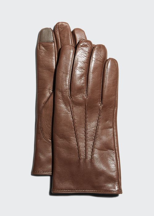 Men's Napa Snap Touchscreen Gloves