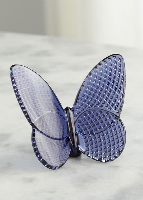 2.5" Lucky Crystal Midnight Diamont Butterfly