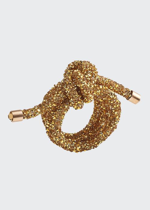 Glam Knot Napkin Ring, Gold