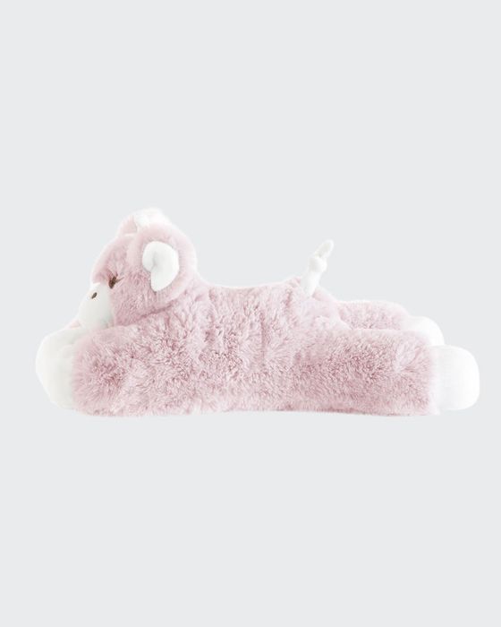 Sleepy G Stuffed Animal Toy & Pillow, Dusty Pink