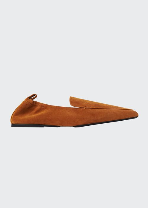 The Travel Loafer Suede Flats