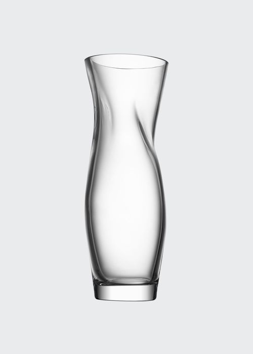 Squeeze Tall Crystal Vase