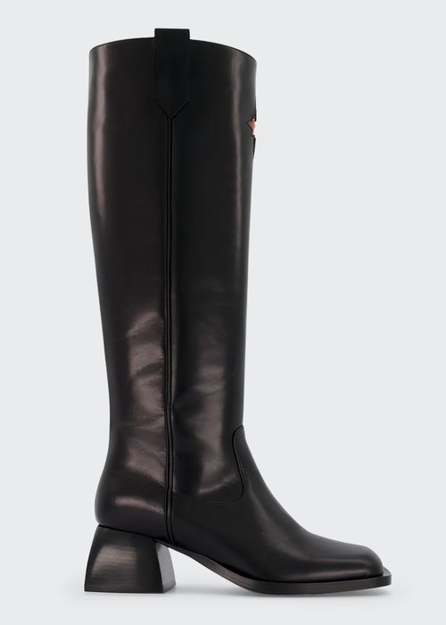 Bulla Stella Faux Leather Riding Boots