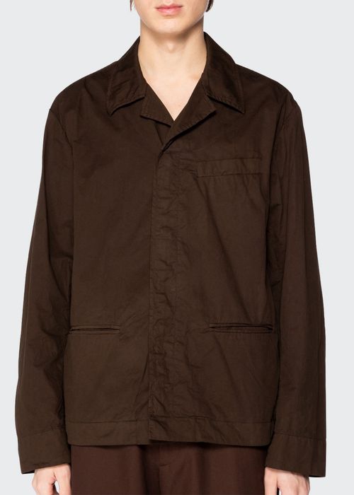 Men's Collin Solid Gabardine Shirt Jacket