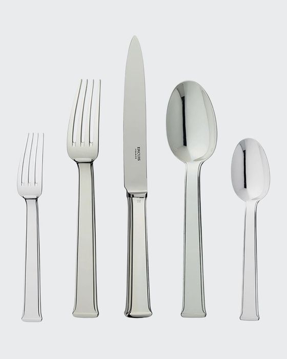 Sequoia Silver Plated 5-Piece Flatware Place Setting