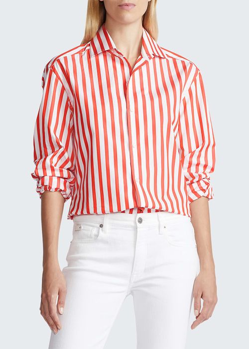 Capri Striped Cotton Shirt