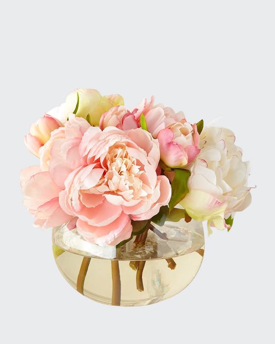 Chantilly Lace Faux-Floral Arrangement