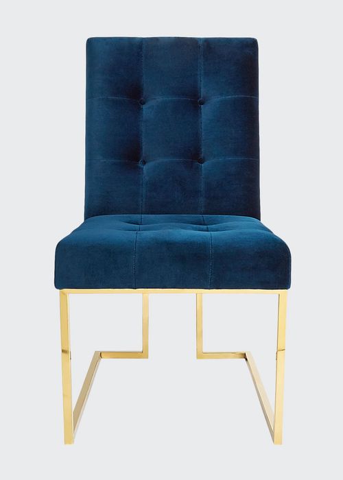 Goldfinger Navy Dining Chair