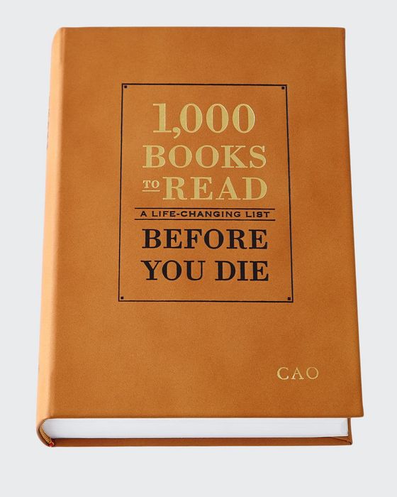 Personalized "1,000 Books to Read Before You Die" Book