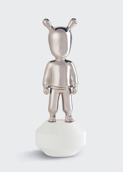 "The Guest" Figurine - Silver - Little