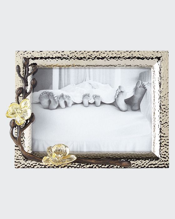 Gold Orchid 5" x 7" Picture Frame