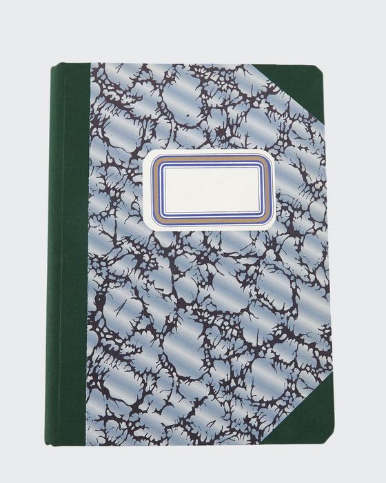Sewn-Bound Hardback Composition Ledger Notebook
