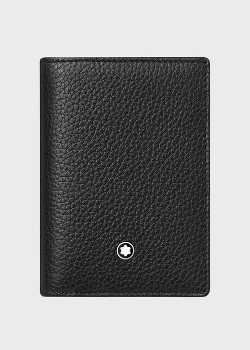 Men's Meisterstuck Soft Grain Leather Business Card Holder