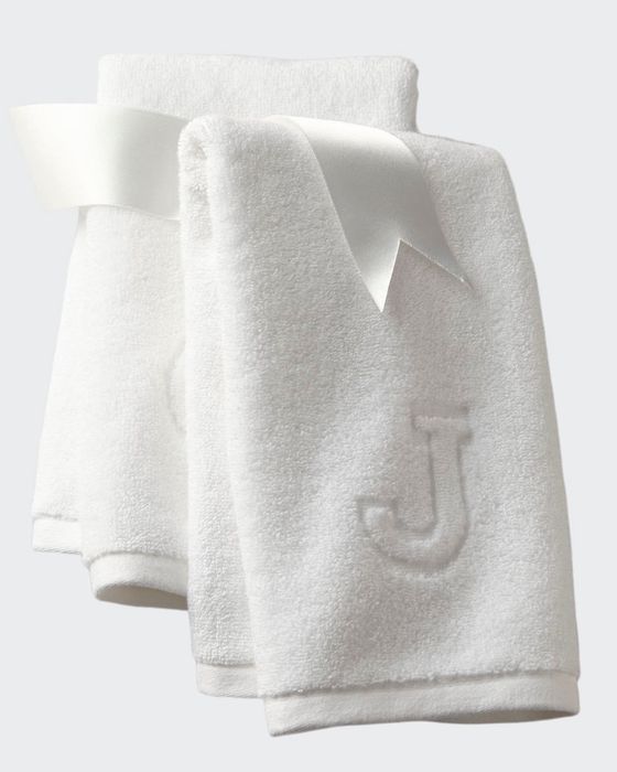 Auberge Monogrammed Hand Towel