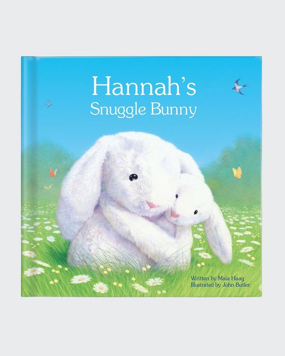 "My Snuggle Bunny" Book by Maia Haag, Personalized