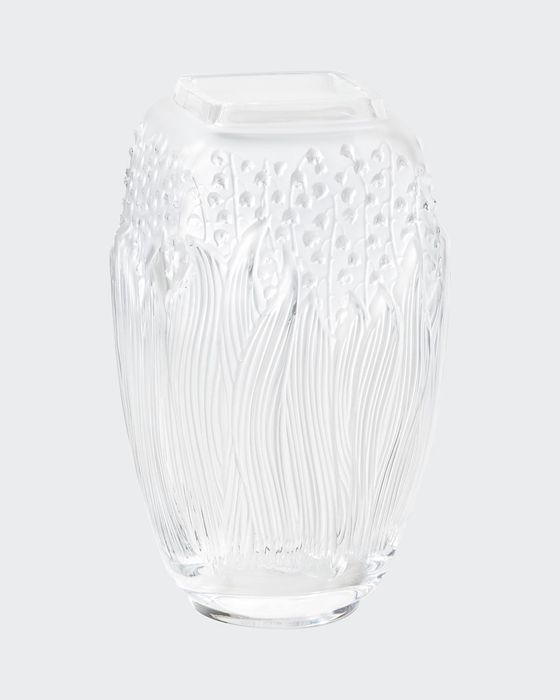 Clear Muguet Vase