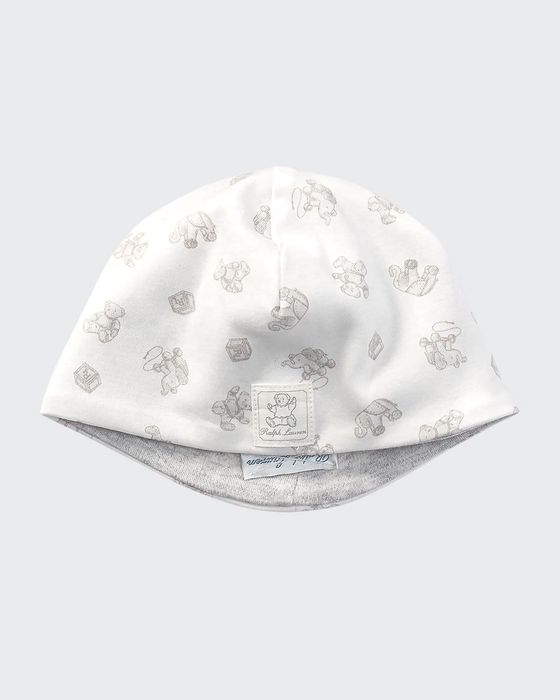 Polo Bear Cotton Baby Hat