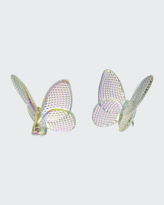 2.5" Lucky Crystal Iridescent Diamante Butterfly