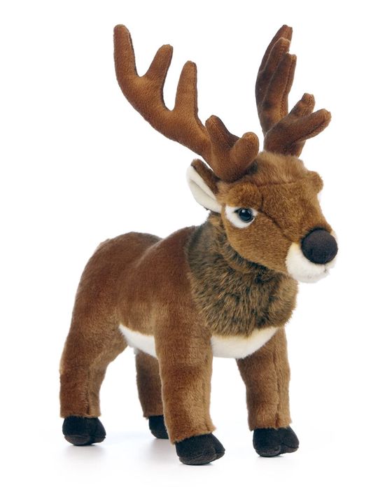 Red Deer Stag Plush Toy