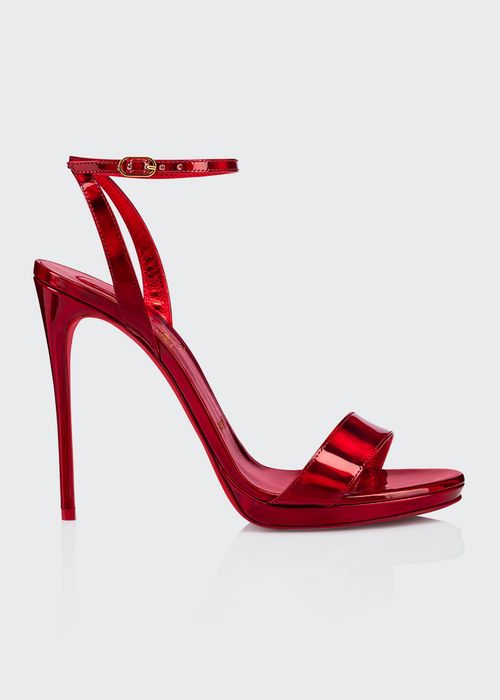 Loubi Queen 120mm Red Sole Sandals