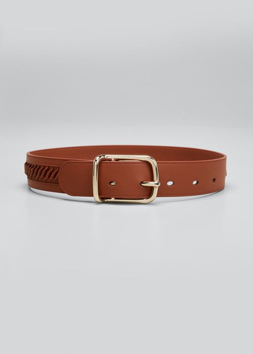 Joe Wide Leather Belt