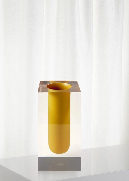 Bel Air Test Tube Vase, Mustard