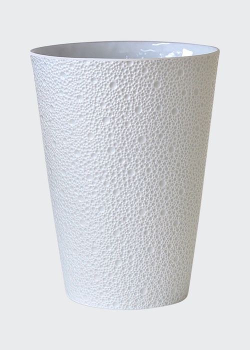 Ecume White Vase
