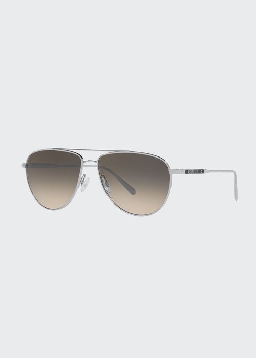 Men's Disoriano Metal Aviator Sunglasses