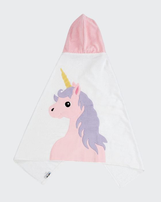 Unicorn Hooded Bath Towel