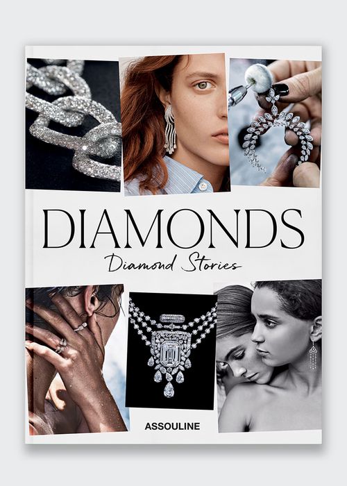 "Diamonds: Diamond Stories" Silk Hardcover Book