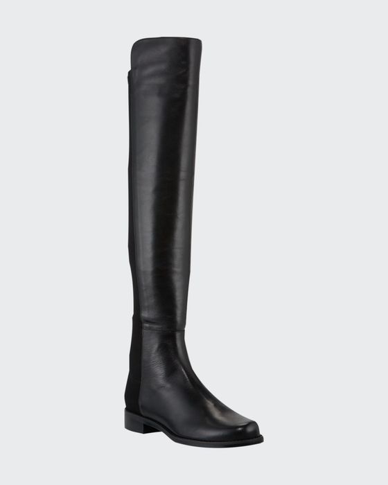 5050 Leather Over-the-Knee Boots