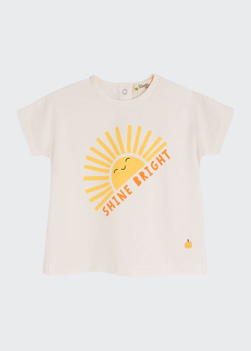 Kid's Percy Shine Bright Sun Printed Shirt, Size 3-24M