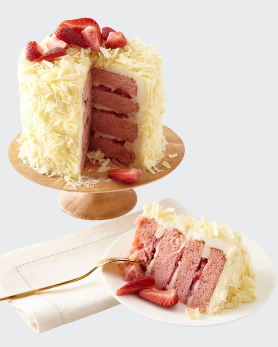 Strawberry Layer Cake, For 6-8 People