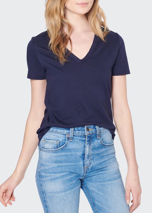Cindy V-Neck High Low Tee