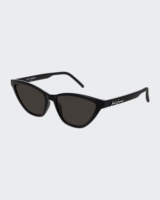 Monochromatic Cat-Eye Sunglasses