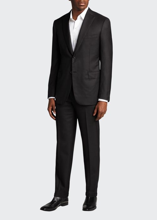 Men's Brunico Essential Virgin Wool Two-Piece Suit
