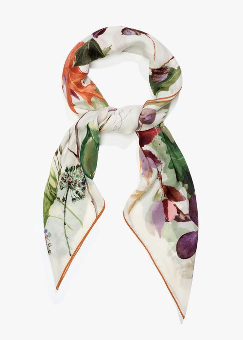 The Leaves and the Acorns Cashmere-Blend Maxi Scarf