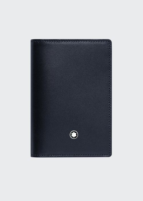 Meisterstuck Leather Business Card Holder with Gusset