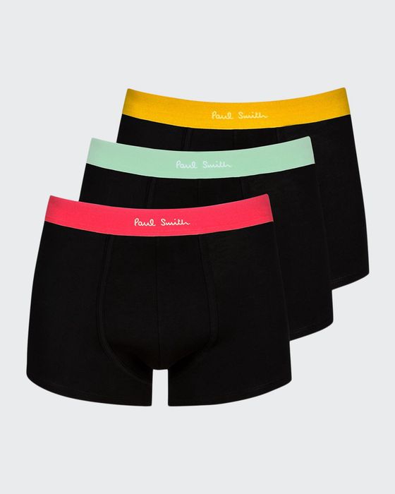 Men's 3-Pack Boxer Briefs with Color Bands