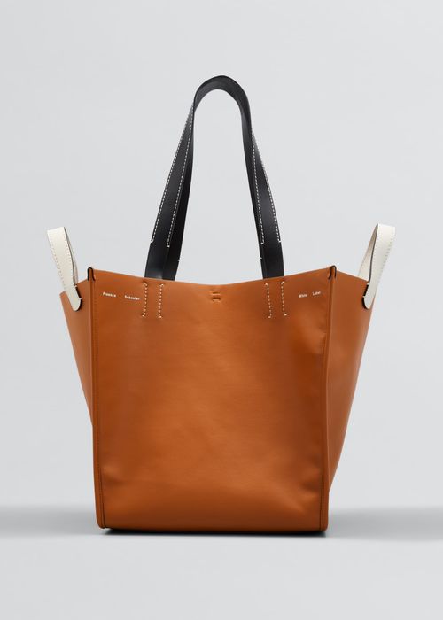 Mercer Large Colorblock Leather Tote Bag