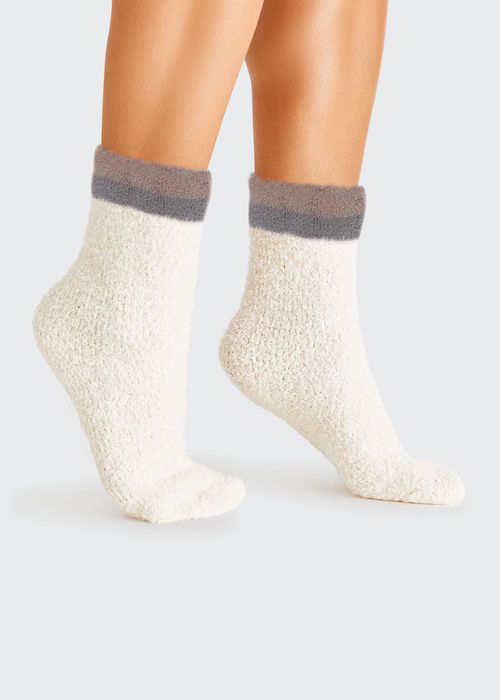 Double Stripe Cozy Socks