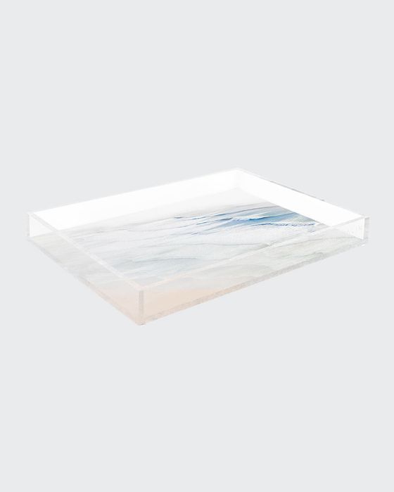 The Ocean Waves Decorative Tray